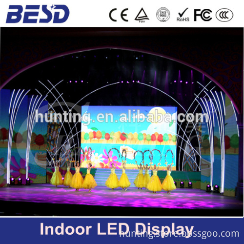 HD indoor led screen panel, p4, p5, p6 high brightness stage background led display screen, led video display panel